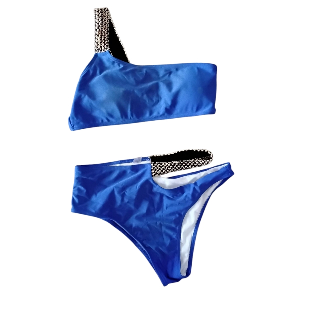 Shein Bikini Womens Small Bohemian Boho Sporty Casual Active Athletic Vacation